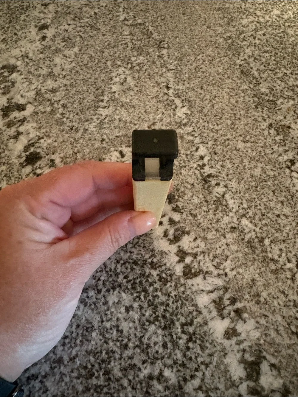 Vintage travel, corkscrew plastic